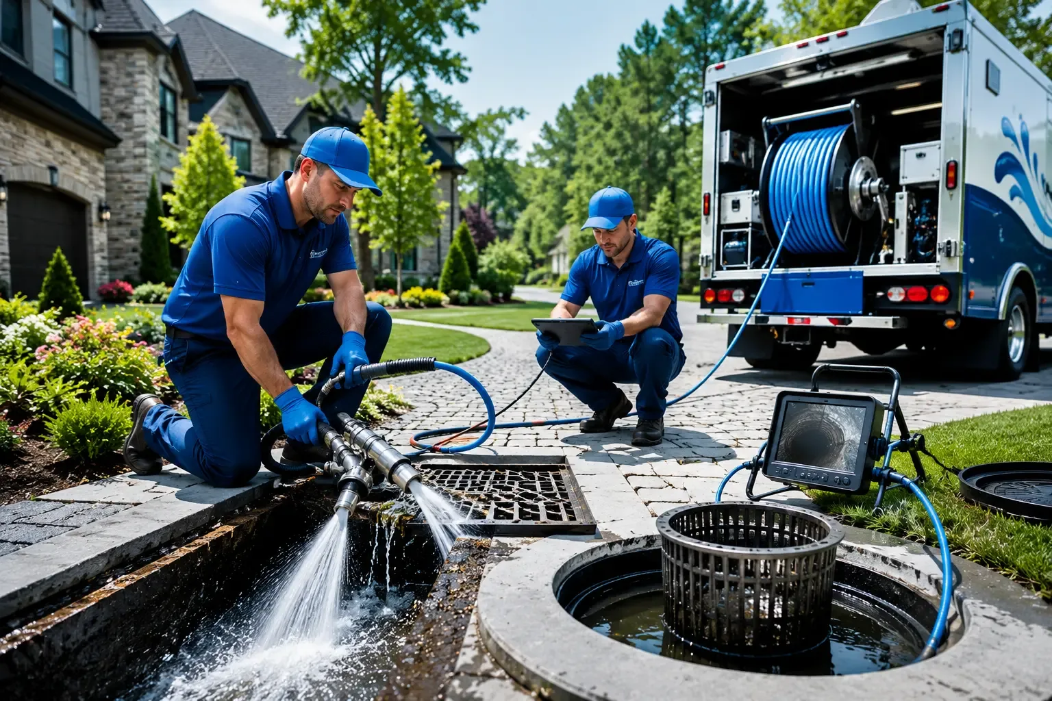 Local outdoor drain cleaning professionals in Booneville, IA
